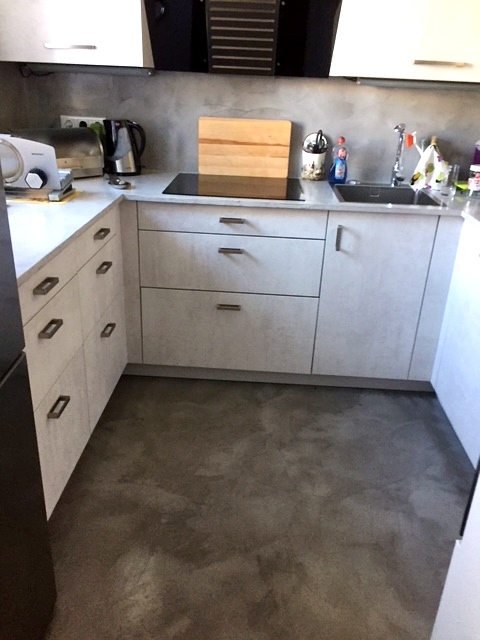 Fußbodenbeschichtung Küche – Keramico